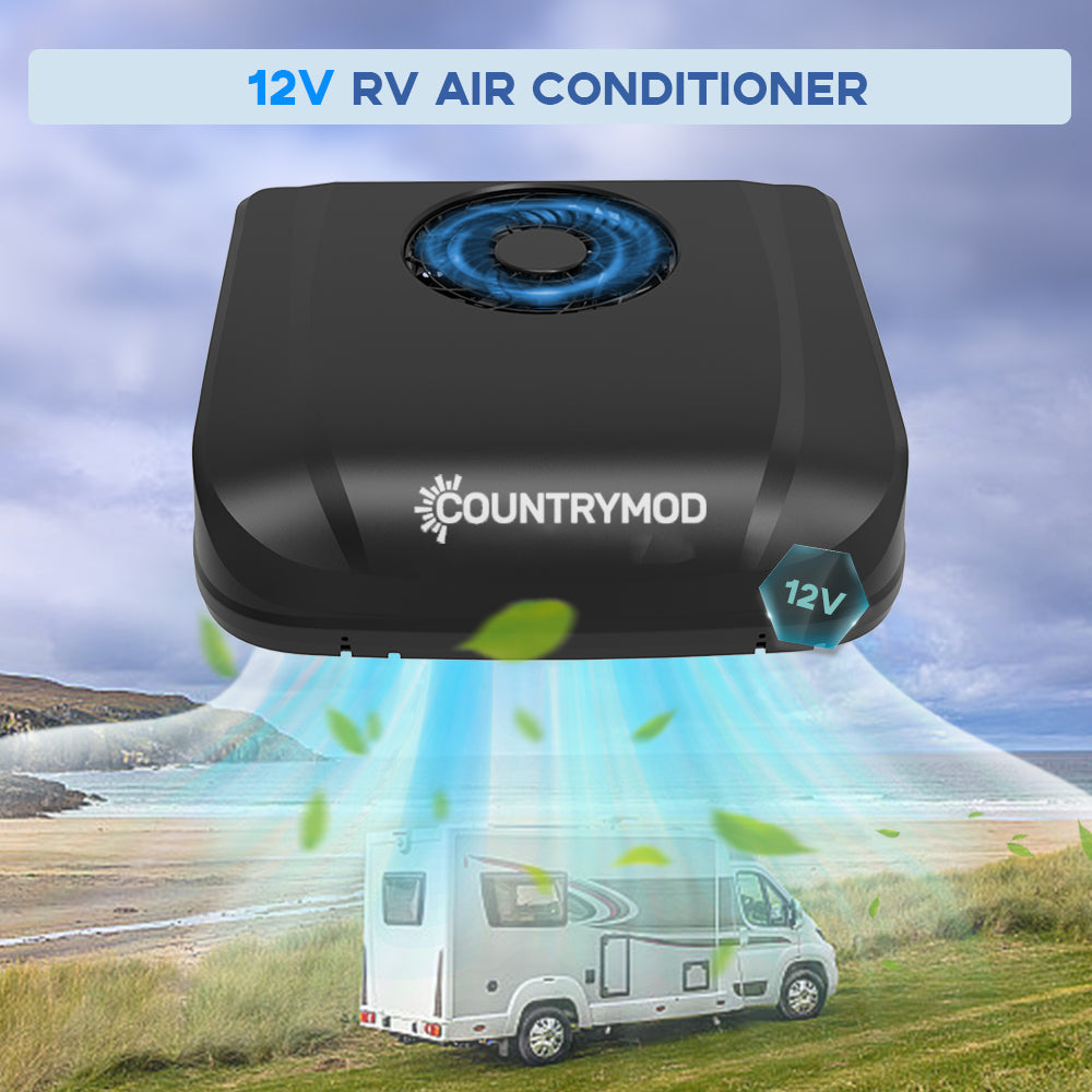 Powerful 12V Air Conditioner – 10,000 BTU Cooling for RVs, Trucks, Vans & Off-Grid Living