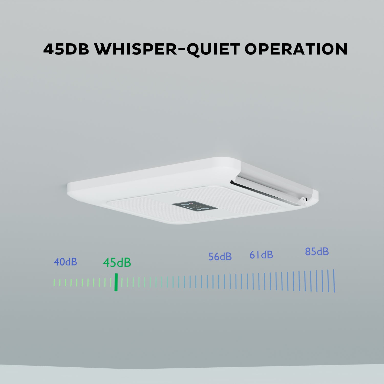 12V RV Air Conditioner – 10,000 BTU Lowprofile Rooftop Air Conditioner Fast Cooling for RV, Motorhome, Trailer, Trucks, Van, Camper, Tractor