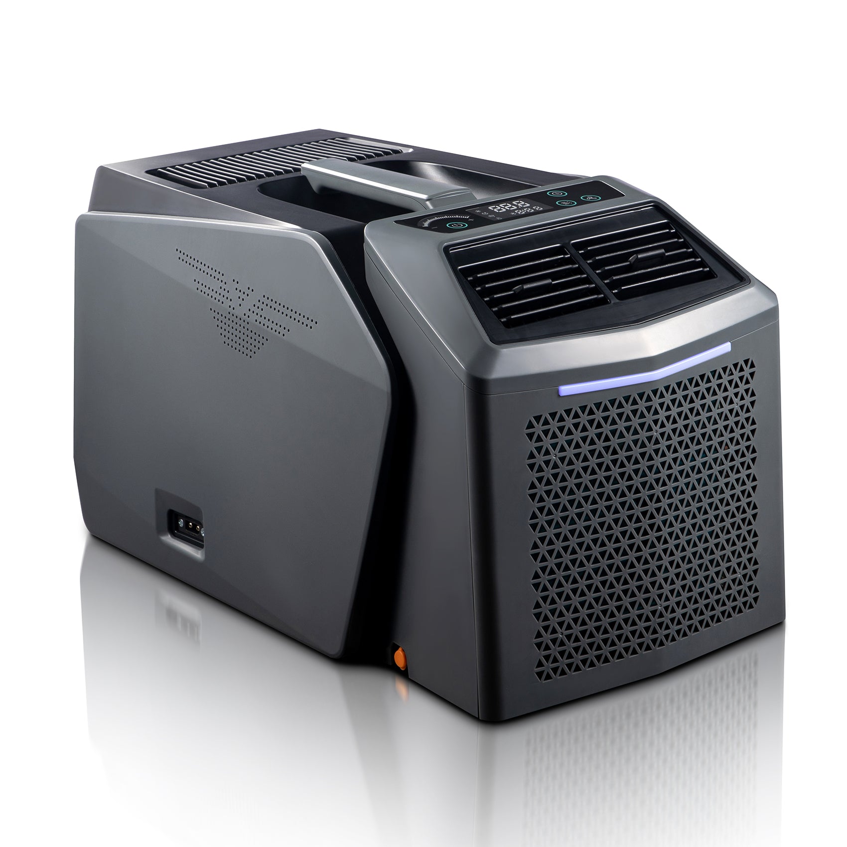 5,000 BTU Split Portable Air Conditioner – 48V DC & 110V AC Dual Power, Ideal for RVs, Vans & Off-Grid Living