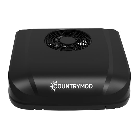 Energy-Efficient 24V 10,000 BTU AC – Cooling System for RVs, Trucks & Mobile Homes Black Color