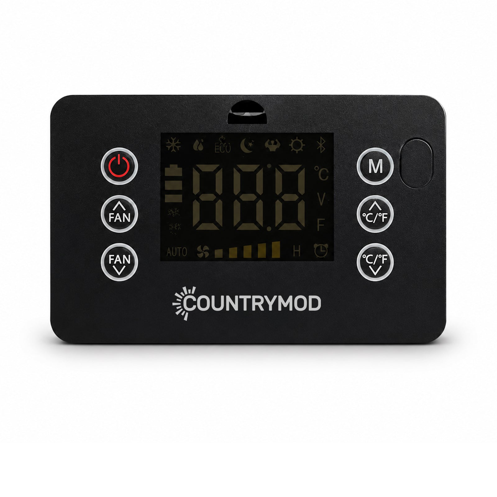 Bluetooth Control Panel Upgrade Kit for 12V/24V RV Air Conditioner – Smart App Control Replacement Display Board