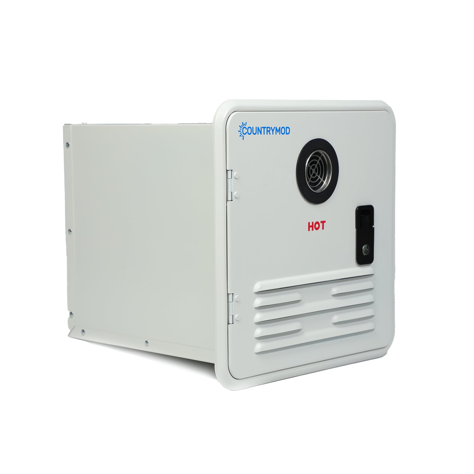 Upgraded 61,000 BTU Propane On-Demand RV Water Heater – 12V Tankless Design White Access Door & Outdoor Shower