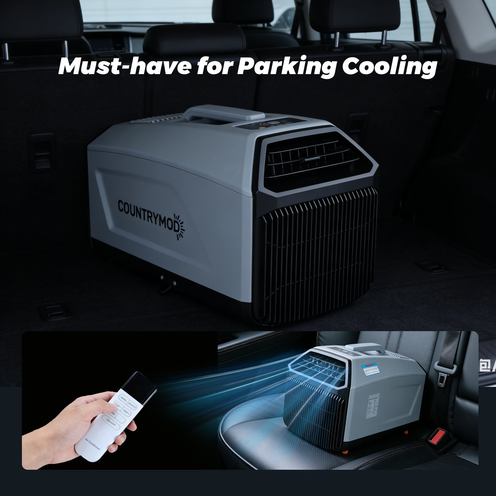 110V Portable Air Conditioner with Dual-Hose Design – Fast, Efficient 5,000 BTU Cooling for Off-Grid Adventures