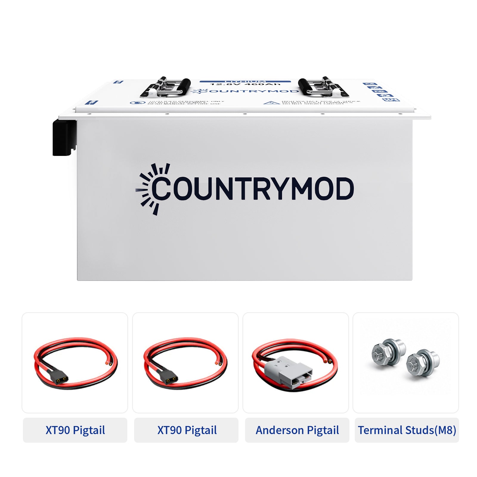 12V LiFePO4 Battery 460Ah / 630Ah High Capacity for RV & Solar, Smart Bluetooth Monitoring