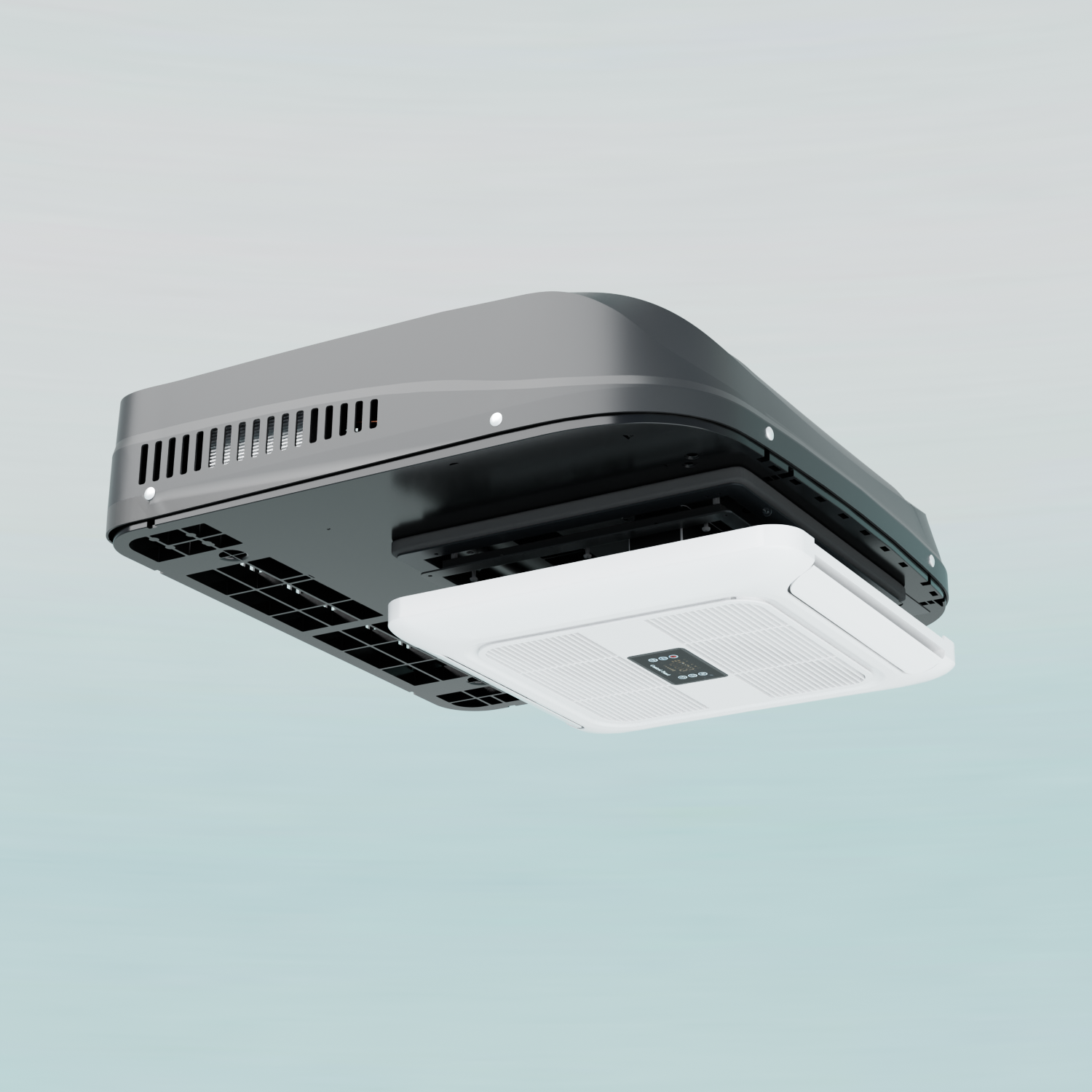 12V RV Air Conditioner – 10000 BTU Low Profile RV Rooftop AC