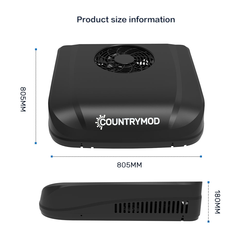 Energy-Efficient 24V 10,000 BTU AC – Cooling System for RVs, Trucks & Mobile Homes